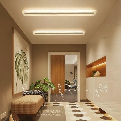 Nordic led panel lights living room decoration AC85-265V Bedside Aluminum kitchen fixtures home decoration