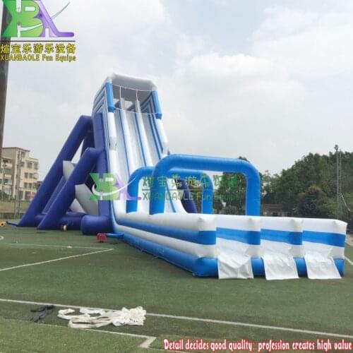 Custom Jumbo Seashore WaterSlide Commercial Exciting Giant Inflatable Hippo Water Slip n Slide