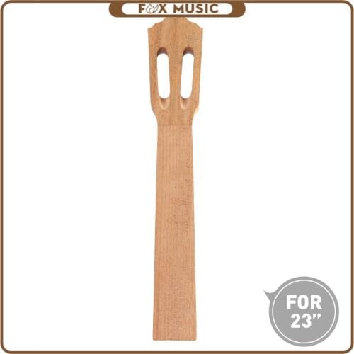 23 Inch KOA Classical Ukulele Neck For Concert Ukulele Replacement DIY Accessories