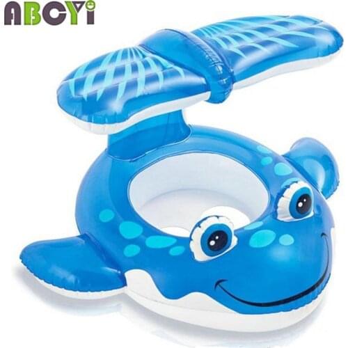 29 Styles! INTEX Toddler Baby Inflatable Swimming Ring Children Swim Arm Rings Kids Swimming Pool Seat Float Boat with Sunshade