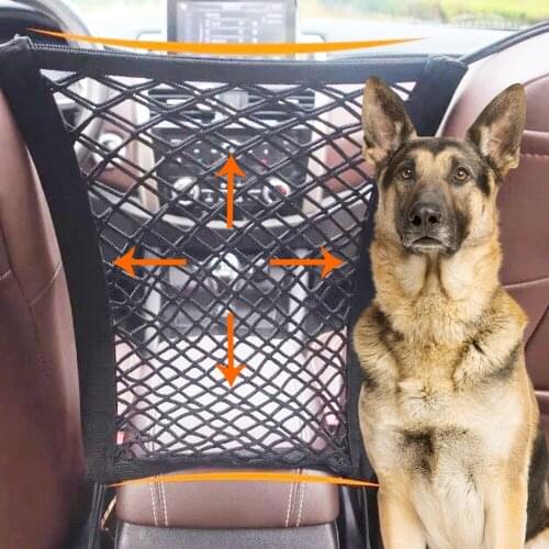Pet Dog Fence Car Net Accessories Protective Fence Dogs Protective Net Children Travel Anti Collision Safety Fence Pet Supplies