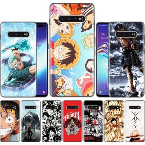 Capas Case Coque for Samsung Galaxy S10 S9 S8 Plus 5G A30 A50 A70 A40 A20 Note 8 9 10 Cover Carcass ONE Piece Anime Amazing