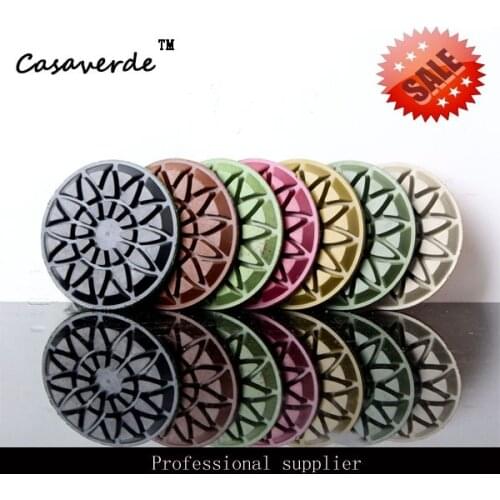 DC-FP01 diamond 3 inch 80mm diamond concrete floor polishing pads for polishing concrete or stone floor