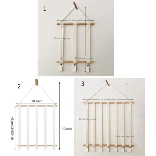 R2LE Hair Bow Holder Organizer Hair Clips Headband Storage Hanging Ribbon Hairpin Organizer Baby Clip Accessories Storage