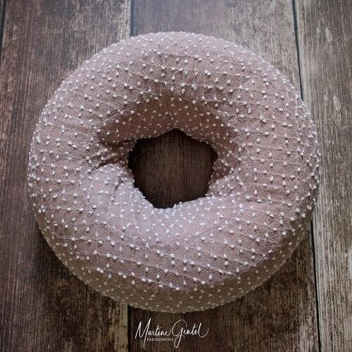 Don&Judy 2020 NEW Donut Posing Nest Props Round Newborn Poser Beanbag Photo Prop Infant Posing Pillow Studio Accessories