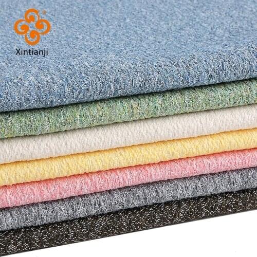 Impressionism TC Bonded Faux Linen Gray Sofa Textile Fabric Diy Furniture Upholstery Craft Materials 45* 145cm/pcs TJ1647