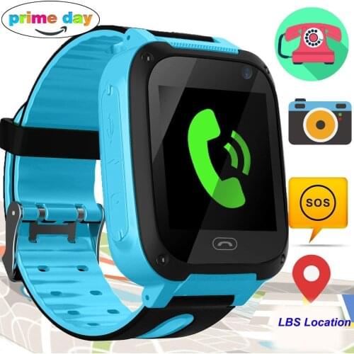 IYURNIXNUHS Anti-Lost Smart Watch with SOS Calls Passometer two-way calling Kid Monitor Watch For IOS Android