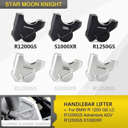 Motorcycle Handlebar Riser 32MM Drag Handle Bar Clamp Extend Adapter for BMW R 1200 GS LC R1200GS Adventure ADV R1250GS S1000XR