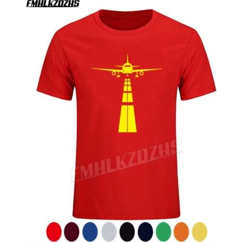 Pilot Airplane T Shirt Men Summer Short Sleeve Eat Sleep Fly Repeat Vintage T-Shirt Cotton Tees Black Blue gray red T170
