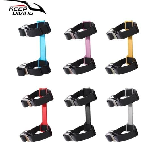 Aluminum Alloy Diving Single Tank Adapter Set For BCD Backplate Holder STA Scuba Diving Tank Bracket Ultralight Gear Equipment