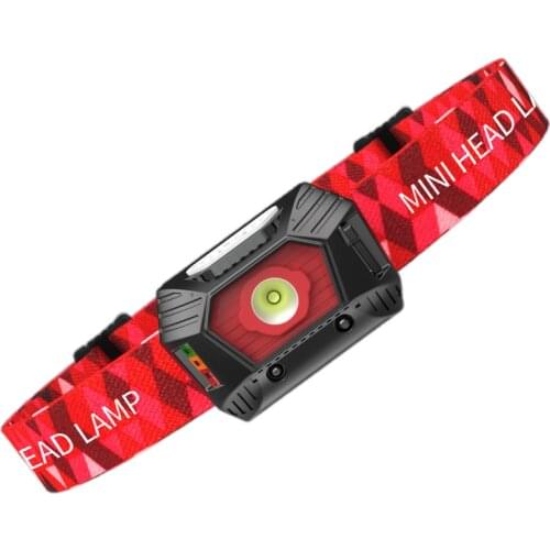 Induction charging headlight glare night fishing fishing dedicated long-range ultra small super bright LED head mount