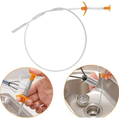 85cm/60cm 3/4 Claw Spring Grip Narrow Bend Curve Grabber For Picking Up Nuts And Bolts Long Reach Flexible Pick Up Tool