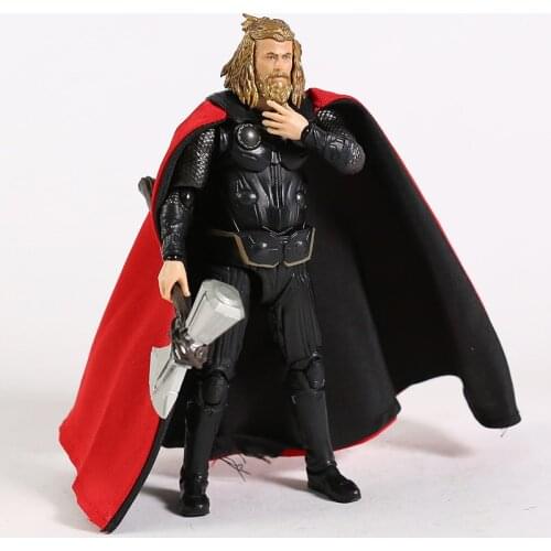 Marvel Figure Avenger Endgame Infinity War 4 Marvel SHF Thor Figure Hero Thor Action Figure Toy Doll Gift