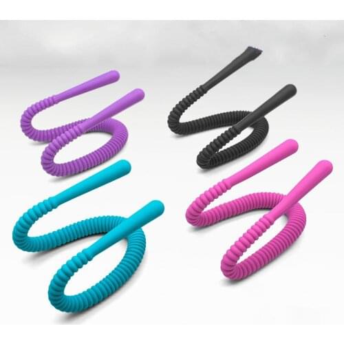 Vagina Speculum Foldable Labia Clamps Pussy Spreader G-spot Clitoris Stimulation Silicone Expand Vagina Device Sex Toy for Women