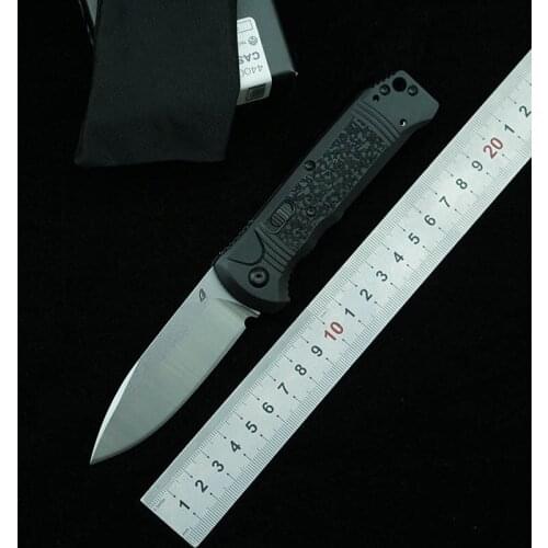 OEM 4400 folding knife with nylon fiber handle S30V blade outdoor camping survival kitchen knife multifunctional EDC tool knife