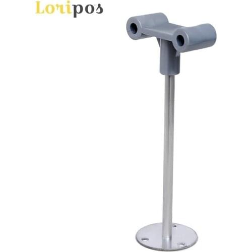 Supermarket Freezer Price Plate Display System Pole Bracket Freezer Shelf Label Tag Hanging Rack Fresh Food Signage Rod Stand