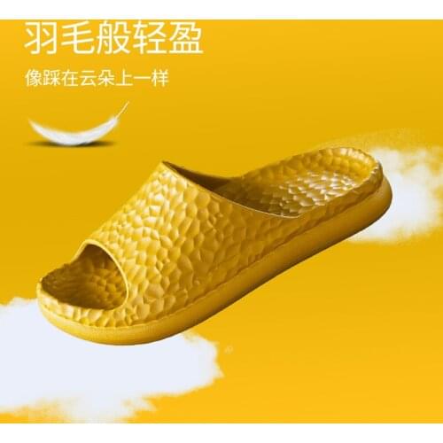 Thick-soled Slippers Womens Non-slip Soft-soled Household Mens Bath Home Slippers Couples Men Slippers Shoes Men
