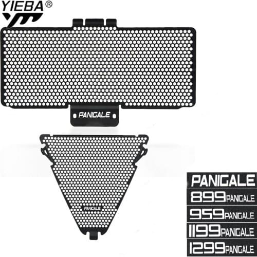 Motorcycle Upper Lower Radiator Guard Protector Grille Cover For Ducati Panigale 959/ Corse 1199 1199R 1199 Tricolore S 899 1299