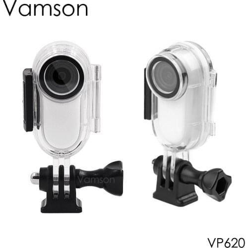 Vamson 30M Waterproof Case Diving Protective Cover Mount Adapter for Insta 360 Go 2 Accessories for Insta360 Go 2 Cameras VP620