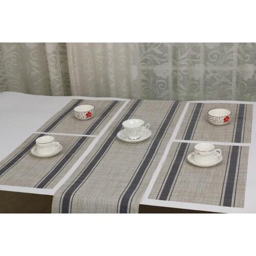 1PC 135cm 225cm PVC Table Runner Luxury Long Tablecloth Easy To Clean Quick-drying Breathable Table Mat Coffee Table Flag QA 157