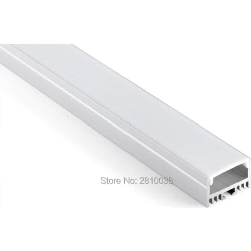 10 X 1M Sets/Lot U shape aluminum profile led strip light and Led alu profile for recessed wall or ceiling lighting