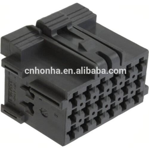 18 pin tyco/amp non-waterproof plastic connector 1-967624-1