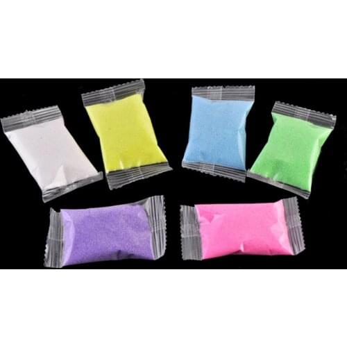 2018 New Micro Landscape Sand To River Sea Fairy Garden Miniatures Terrariums Resin Crafts Figurines For Garden Decor 6 Colors