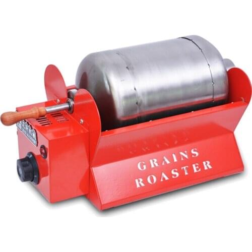 220V Home Coffee Roaster Electric Stainless Steel Sesame Grains Melon Seeds Peanut Coffee Bean Roasting Machine