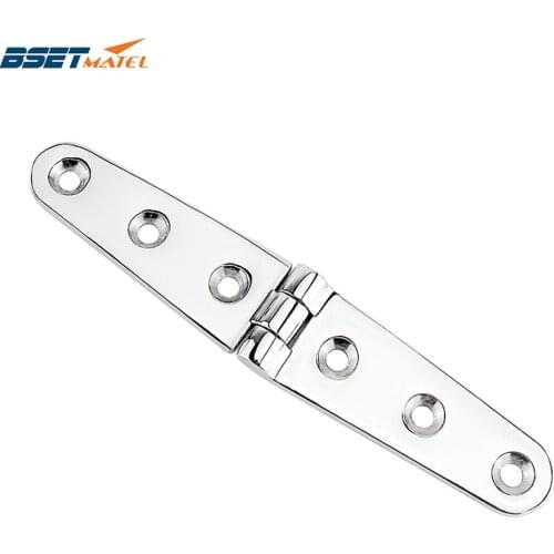 28*153mm Marine Grade 316 Stainless Steel Boat Cupboard Cabinet Door Butt Hinge Furniture Fitting cabin deck hinges Drawer Hinge