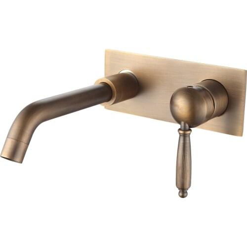 Antique cold hot water faucet