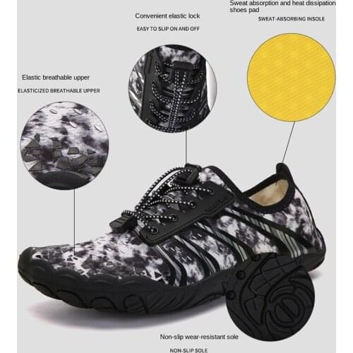 Quick-Drying Outdoor Couple Beach Surfing Water Sports Shoes Mens Breathable Wading Male Women Diving Socks Swimming Aqua Shoes