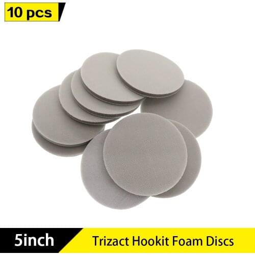5inch 125mm Trizact Hookit Foam Disc Wet & Dry Spong Sandpaper Disc 320-8000 Grit Polishing Buffer Sanding Paper Abrasive Tools