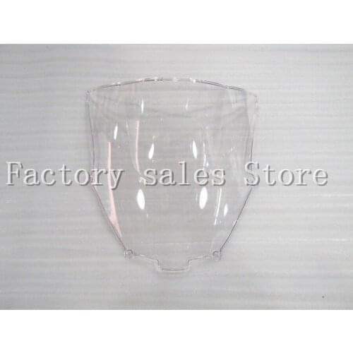 For Kawasaki Ninja ZX9R ZX-9R 2000 2001 2002 2003 2004 2005 White Windshield WindScreen Double Bubble 00 01 02 03 04 05