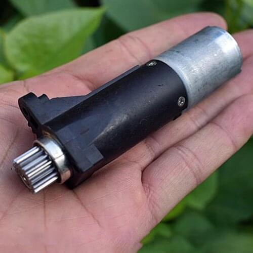 DC 3V-6V 370 Gear Motor Large Torque Miniature Planetary Carbon Brush 4 Stage Planetary Gearbox 14-28RPM Slow Speed Reducer