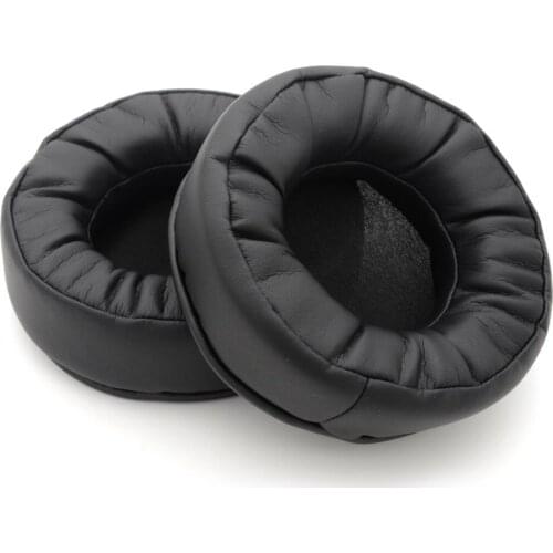 Leather Ear Pads Cushion Earpads Earmuff Cover for JVC HA-S400B HA-S400 HA-NC80 HA-NC120 Noise Cancelling Headphone Repair Parts
