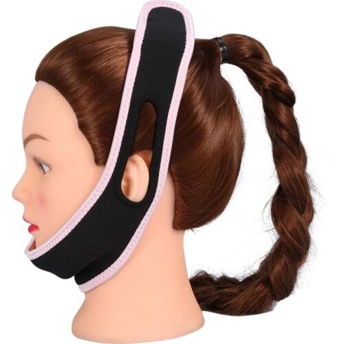 Face-Lift Mask Massage Shaper Face Slimming Chin Neck Lift Up Bandage Posture Correction Belt Sleeping Health Care Head Support