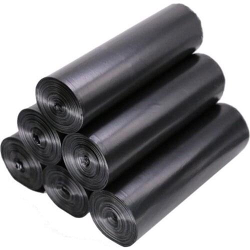 15Pcs/1 Roll Disposable Large Garbage Bag Home Kitchen Trash Rubbish Pouch Convenient Environmental Waste Bags Storage 60x80cm