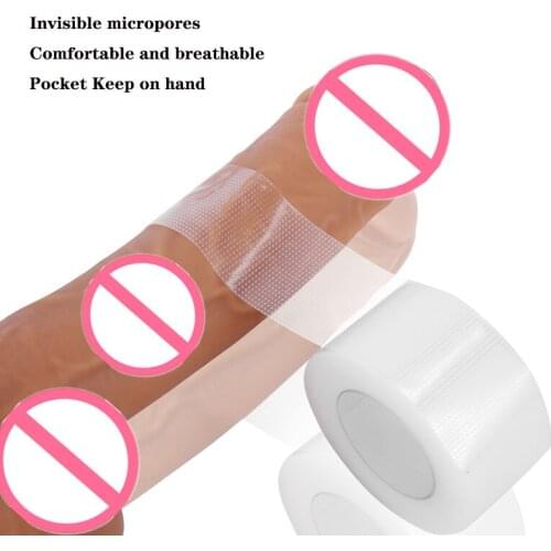 Male exerciser companion penis foreskin resistance and comfort sticker bandage binding stretch training anti-foaming