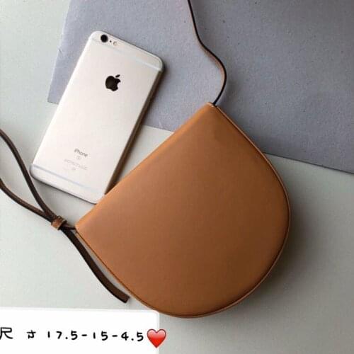 New head layer calfskin couples single shoulder bag chest bag mobile phone bag high-grade leather bag