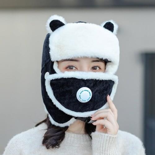 New Winter Womens Velvet Wool Hats Twist color matching Beanies Skullies Hat Female Riding Bib Knitted Hats Sets Wholesale