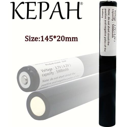New 1S2P 5000mAh battery pack 3.7V 18650 for 18650 battery pack