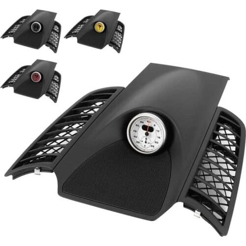 Instrument Dashboard Panel Upper Cover Trim with Clock 958552189015Q0 Fit for Porsche Cayenne 2011- Auto accessories