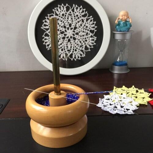 Manual Beading Embroidery Rice Bead Spinner Quickly Piercer Beads Loader Tools Bead Spinner Making Tool Crafting