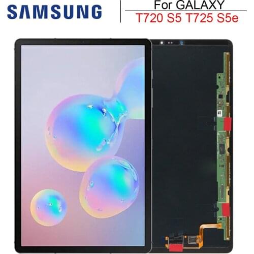 New 10.5" For SAMSUNG Galaxy Tab T720 S5 T725 S5e Touch Screen Digitizer Glass Full LCD Display Assembly