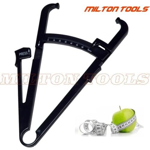 Keep Fitness Slim Health Measure Chart Body Fat Skinfold Tester Caliper Analyzer body fat caliper 20pcs/lot