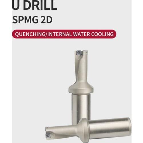 SP Series C20 C25 C32 Drill Bites Insert Drill Metal Drill Bits 13mm-50mm Depth 2D Indexable U Drill Machinery Lathes CNC Water