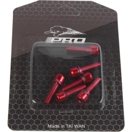 Riser Screw M5 * 18MM Colorful Screws MTB Bicycle Handlebar Screws Titanium-plated Stem Screws Bicycle Accessories Cycling