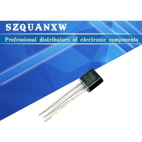 100PCS MPSA42 TO-92 A42 TO92 new triode transistor