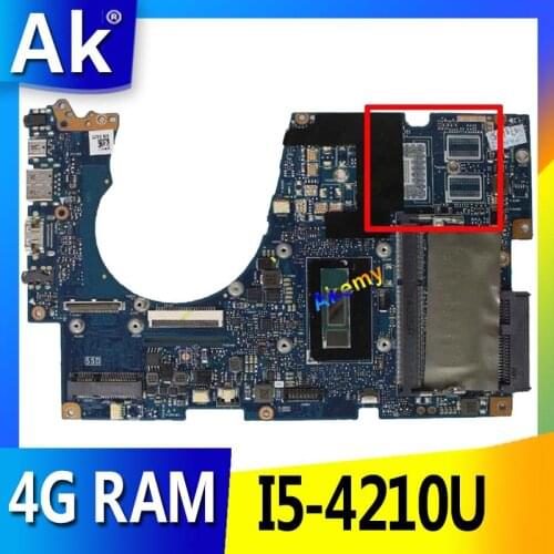 AK UX303LA Laptop motherboard For ASUS UX303LA UX303LB UX303LN UX303L UX303 Teste mainboard original 4g RAM I5-4210U