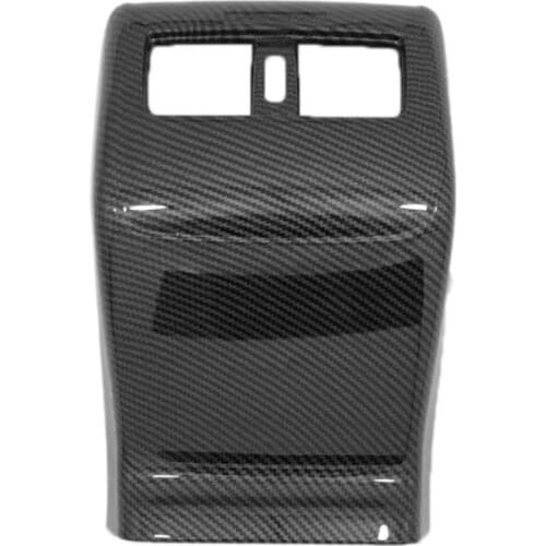 AU04 -Rear Anti-Kick Panel Sticker Rear Exhaust Vent Decorative Frame for Honda 10Th Accord 2018